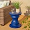 Glitzhome® 18" Multifunctional Chess Garden Stool
